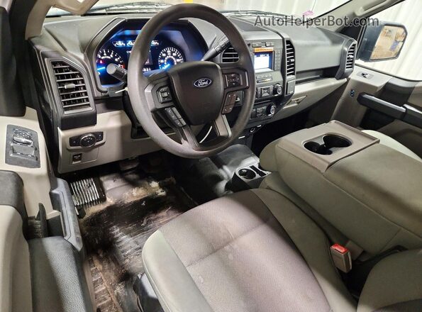 1FTEX1CB2JKD59392 2018 FORD F150 White წინა პანელის ხედი