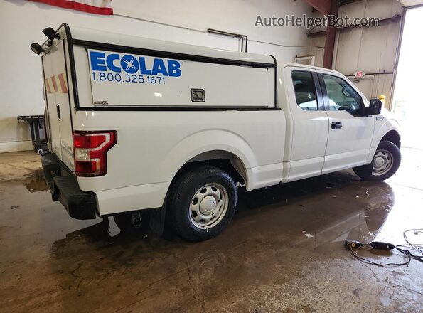 1FTEX1CB2JKD59392 2018 FORD F150 White სალონის 360-გრადუსიანი ხედი