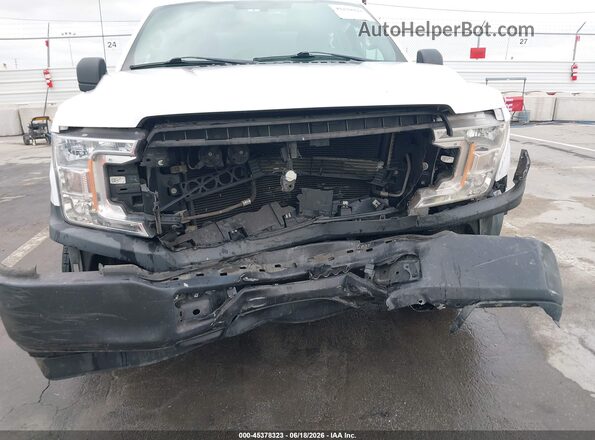 1FTEX1CB2JKF29735 2018 FORD F150 Белый Вид задней части салона