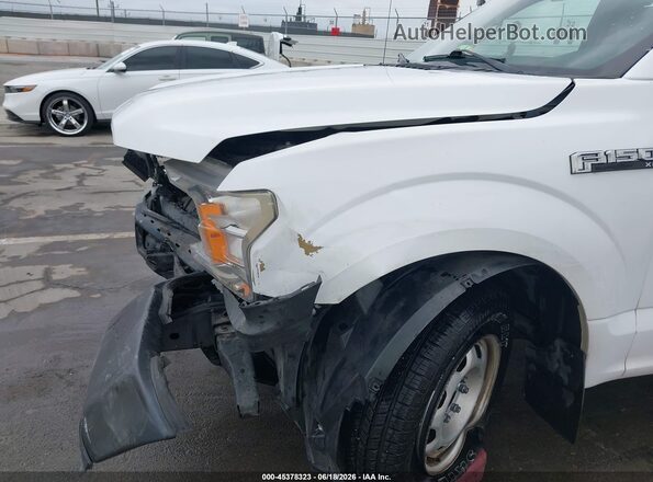 1FTEX1CB2JKF29735 2018 FORD F150 Белый Вид панели приборов
