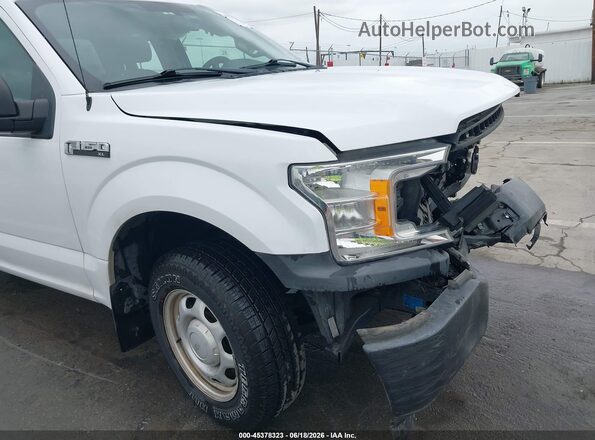 1FTEX1CB2JKF29735 2018 FORD F150 Белый Панорамный вид салона 360°