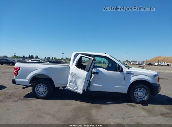 1FTEX1CB2KKD34090 2019 FORD F150 Белый Вид задней части салона