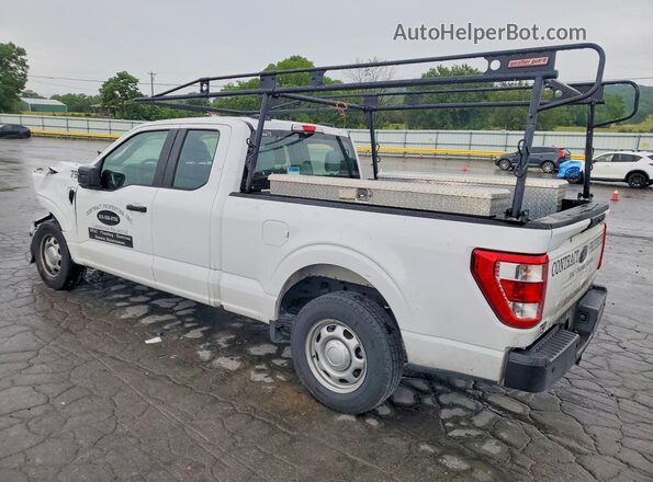 1FTEX1CB3NKE60172 2022 FORD F150 White Tył lewy