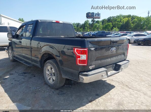 1FTEX1CB4JKC33325 2018 FORD F150 Black Rear left