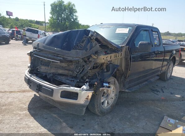 1FTEX1CB4JKC33325 2018 FORD F150 Black Front left
