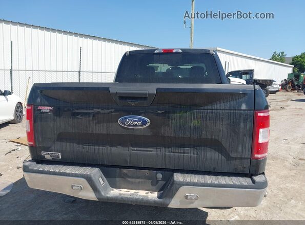 1FTEX1CB4JKC33325 2018 FORD F150 Black 