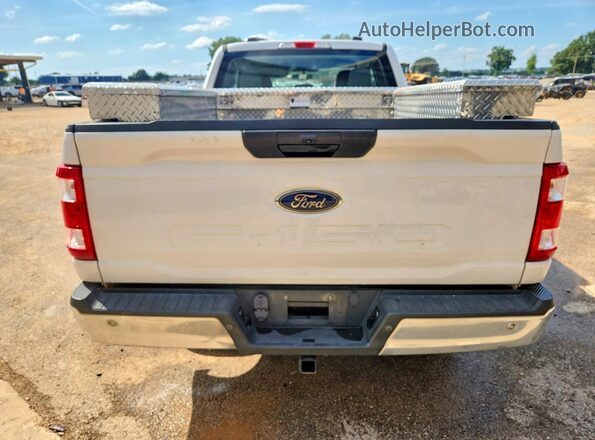 1FTEX1CB4MKE11125 2021 FORD F150 White Rear view