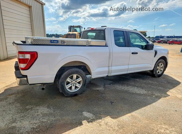 1FTEX1CB4MKE11125 2021 FORD F150 White Rear right