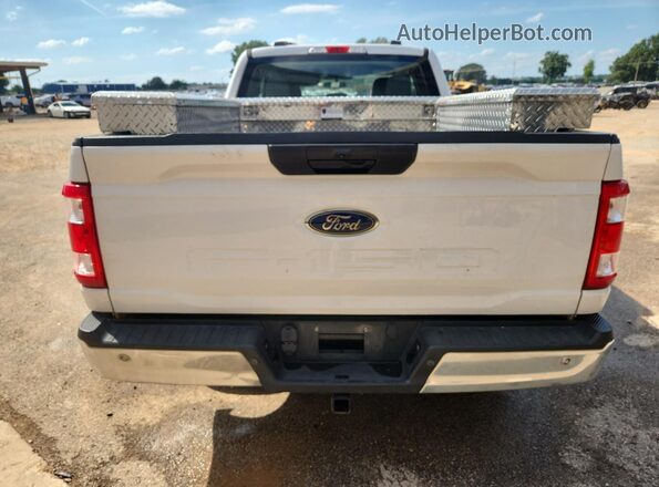 1FTEX1CB4MKE11125 2021 FORD F150 White 