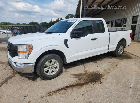 1FTEX1CB4MKE11125 2021 FORD F150 White 360 interior view
