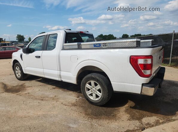 1FTEX1CB4MKE11125 2021 FORD F150 White 