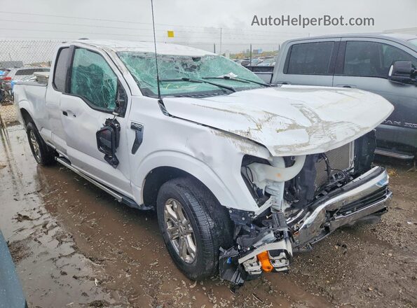 1FTEX1CB4NKD99284 2022 FORD F150 White 