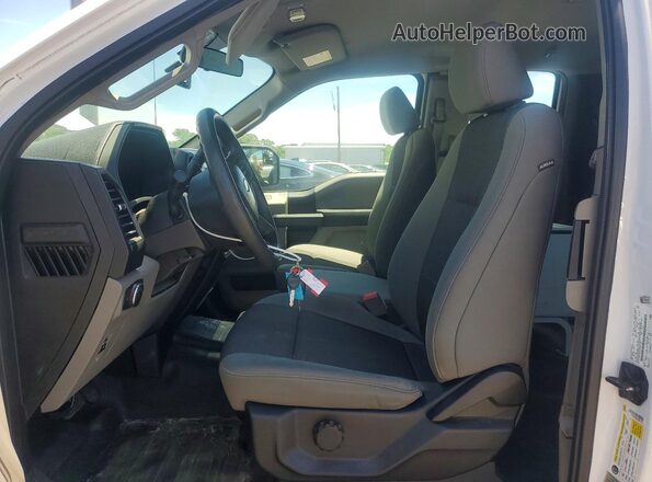1FTEX1CB5JKE81793 2018 FORD F150 White Vista interior delantera
