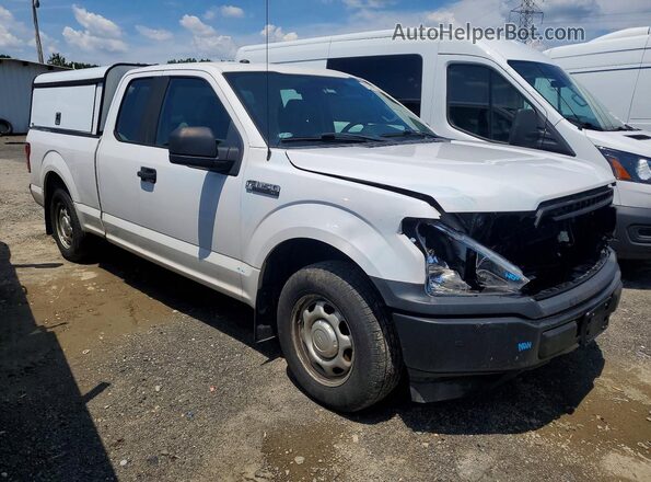 1FTEX1CB5JKE81793 2018 FORD F150 White Delantero derecho