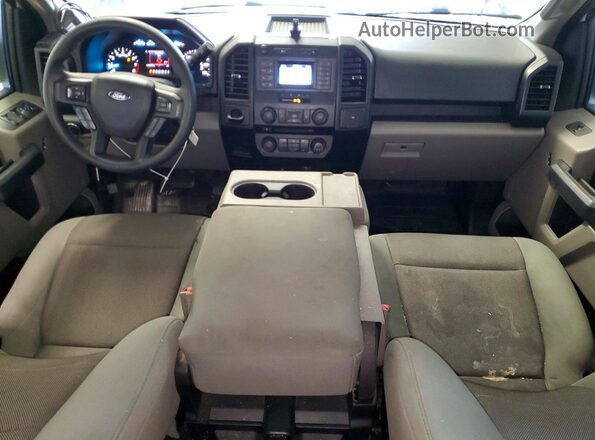 1FTEX1CB6JKE81933 2018 FORD F150 White წინა პანელის ხედი