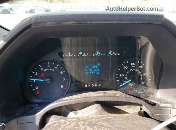 1FTEX1CB8LFA58315 2020 FORD F150 White Instrument cluster view