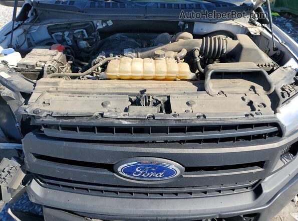1FTEX1CB8LFA58315 2020 FORD F150 White Rear interior view