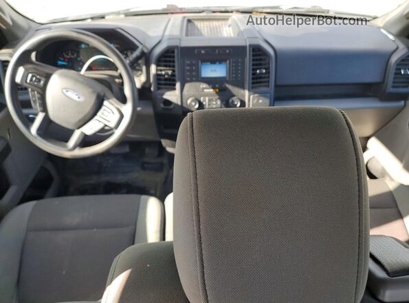 1FTEX1CB8LFA58315 2020 FORD F150 White Dashboard view