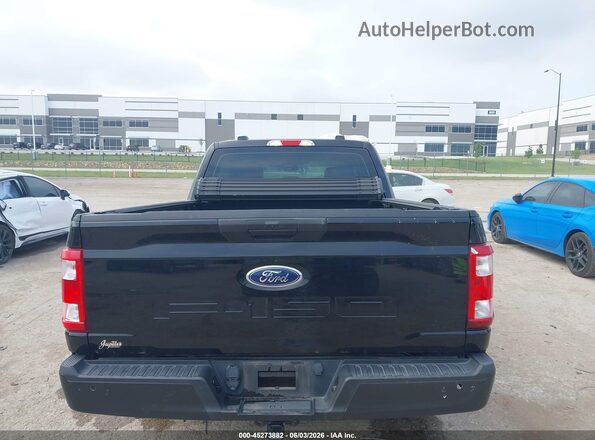 1FTEX1CB8NKD52372 2022 FORD F150 Черный 