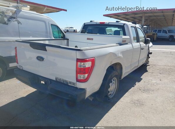 1FTEX1CB9NKD11362 2022 FORD F150 White Rear right
