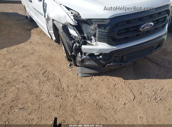 1FTEX1CB9NKD11362 2022 FORD F150 White Rear interior view