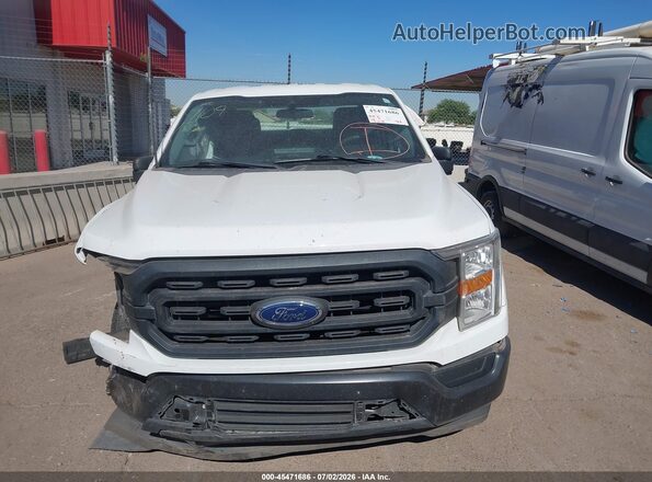 1FTEX1CB9NKD11362 2022 FORD F150 White 