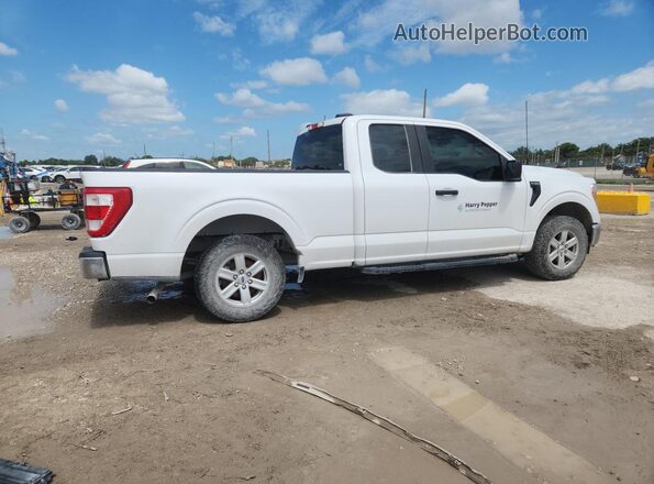 1FTEX1CB9NKD64109 2022 FORD F150 White 