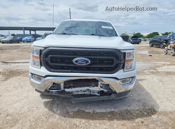 1FTEX1CB9NKD64109 2022 FORD F150 White 