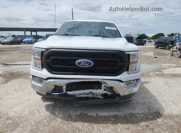 1FTEX1CB9NKD64109 2022 FORD F150 White 