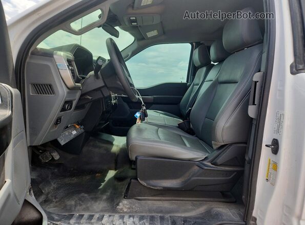 1FTEX1CB9NKD64109 2022 FORD F150 White 