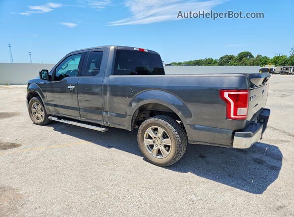 1FTEX1CF0HKE57270 2017 FORD F150 Gray უკანა მარცხენა
