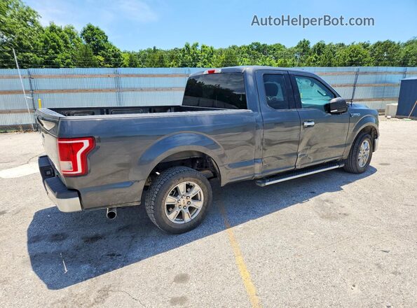 1FTEX1CF0HKE57270 2017 FORD F150 Gray უკანა მარჯვენა