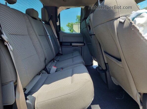 1FTEX1CF0HKE57270 2017 FORD F150 Gray უკანა სავარძლების ხედი