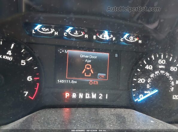 1FTEX1CF2GFC57370 2016 FORD F150 Blue Widok tylnych siedzeń