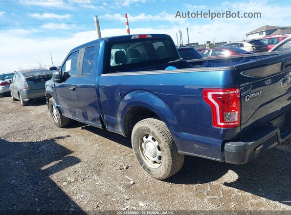 1FTEX1CF2GFC57370 2016 FORD F150 Blue Widok wnętrza 360 stopni