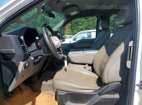 1FTEX1CF2GFC61029 2016 FORD F150 White Vista interior delantera