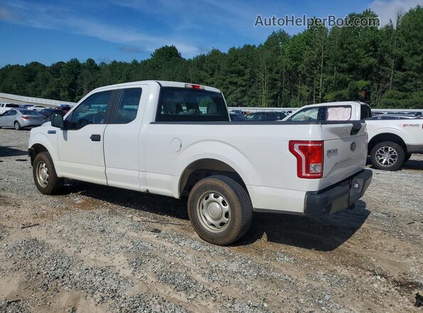 1FTEX1CF2GFC61029 2016 FORD F150 White Trasero izquierdo