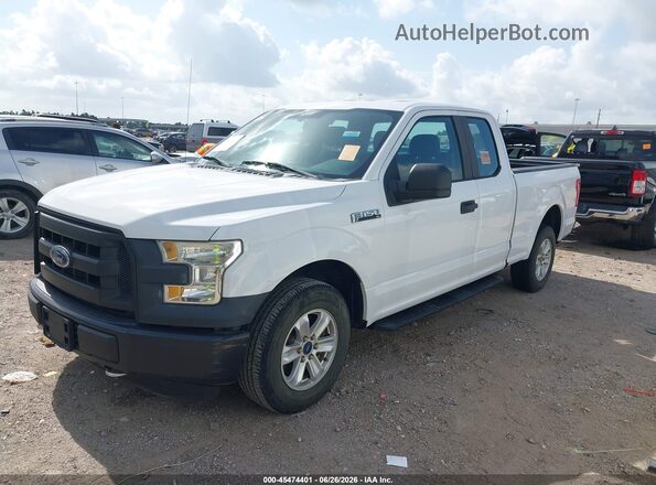 1FTEX1CF6GFB91924 2016 FORD F150 White Передня ліва чверть
