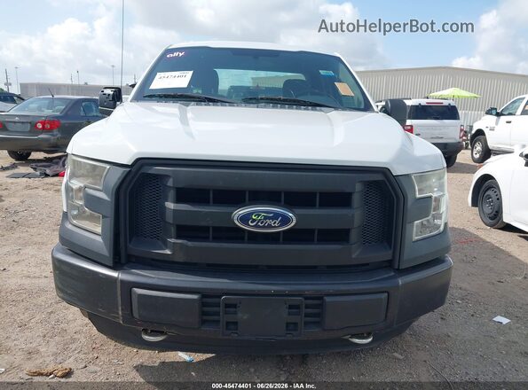 1FTEX1CF6GFB91924 2016 FORD F150 White Вид щитка приладів