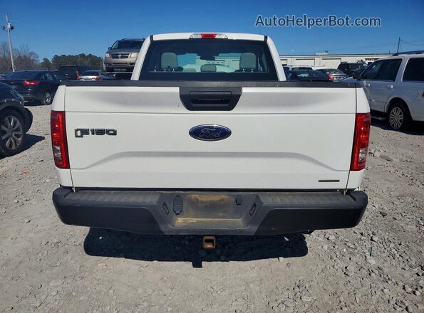 1FTEX1CF8GFC61049 2016 FORD F150 White უკანა ხედი