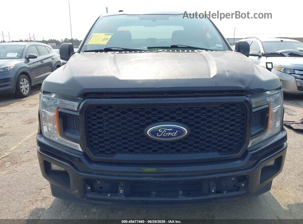 1FTEX1CG3JKD18894 2018 FORD F150 Black Widok zestawu wskaźników