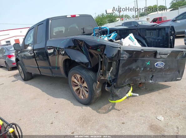1FTEX1CG3JKD18894 2018 FORD F150 Black Tył lewy