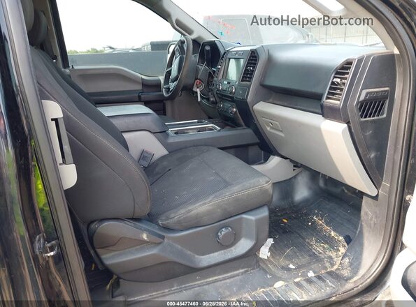 1FTEX1CG3JKD18894 2018 FORD F150 Black Widok wnętrza z przodu