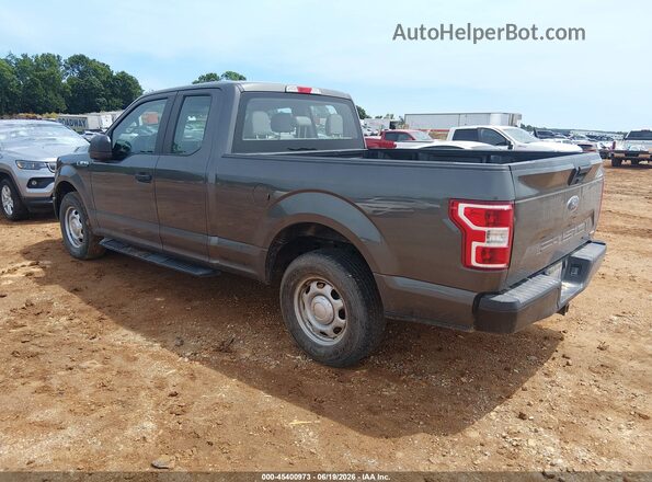 1FTEX1CP0JKC94568 2018 FORD F150 Gray Tył lewy