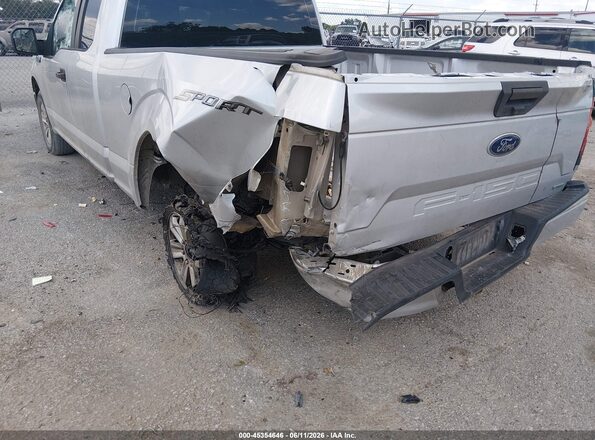 1FTEX1CP0KKC18298 2019 FORD F150 Silver Вид спереду