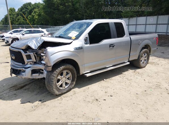1FTEX1CP0LKD23392 2020 FORD F150 Silver Передня ліва чверть