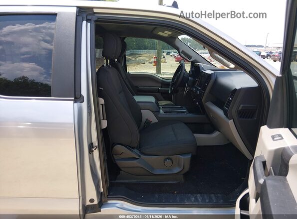 1FTEX1CP0LKD23392 2020 FORD F150 Silver Вид салону спереду