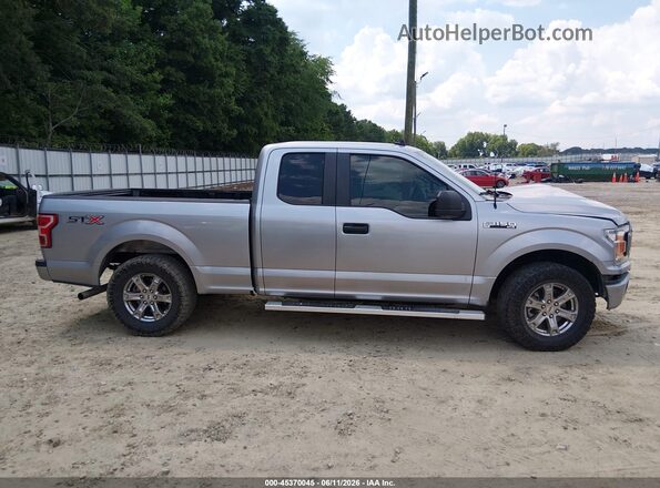 1FTEX1CP0LKD23392 2020 FORD F150 Silver Вид задньої частини салону