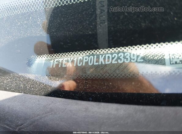 1FTEX1CP0LKD23392 2020 FORD F150 Silver 