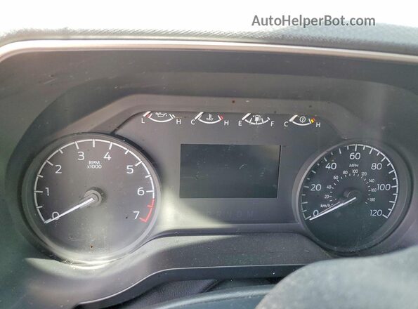 1FTEX1CP0MKE88263 2021 FORD F150 Silver Instrument cluster view